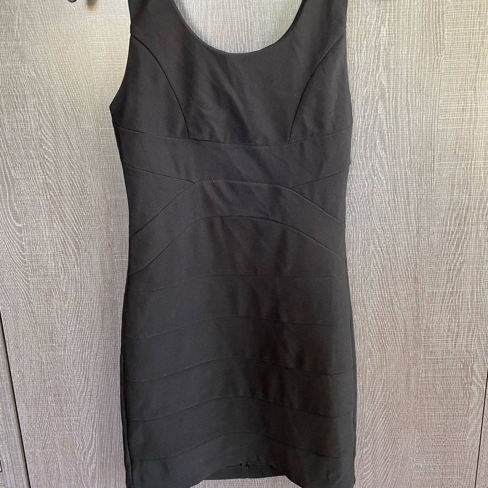Ruby Rox Black Bodycon Dress